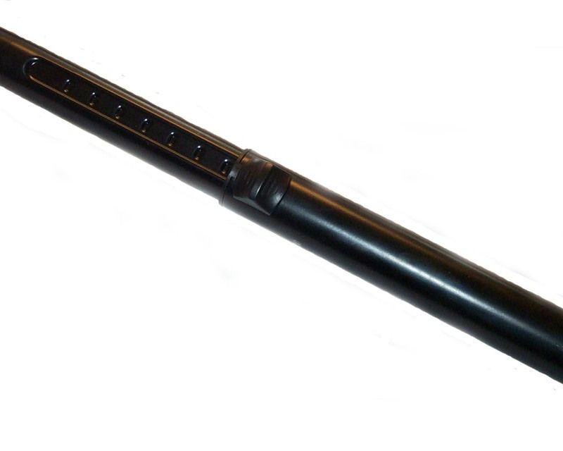 Telescopic tube Black Alu